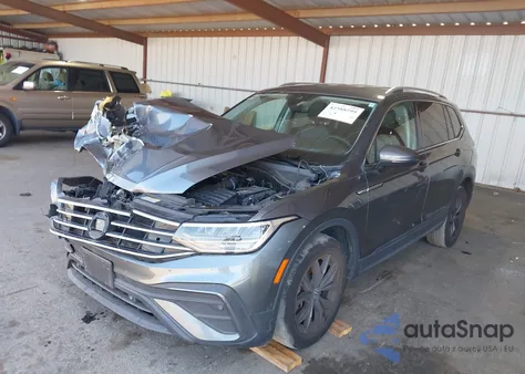 2022 Volkswagen Tiguan 2.0T Se from USA, damaged, VIN 3VV2B7AX1NM061791